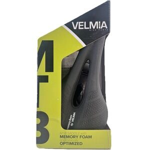 Velmia Bike Saddle MTB Racing Seat Memory Foam Comfort Bicycle Saddle Black New